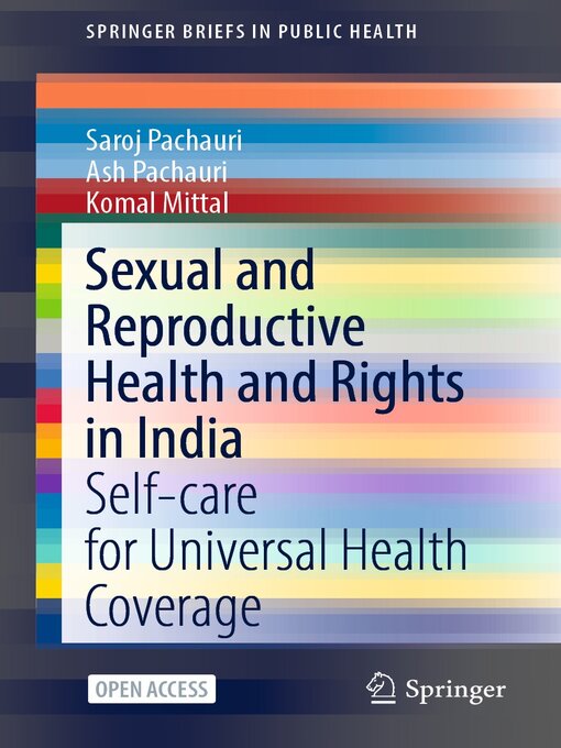 Title details for Sexual and Reproductive Health and Rights in India by Saroj Pachauri - Available